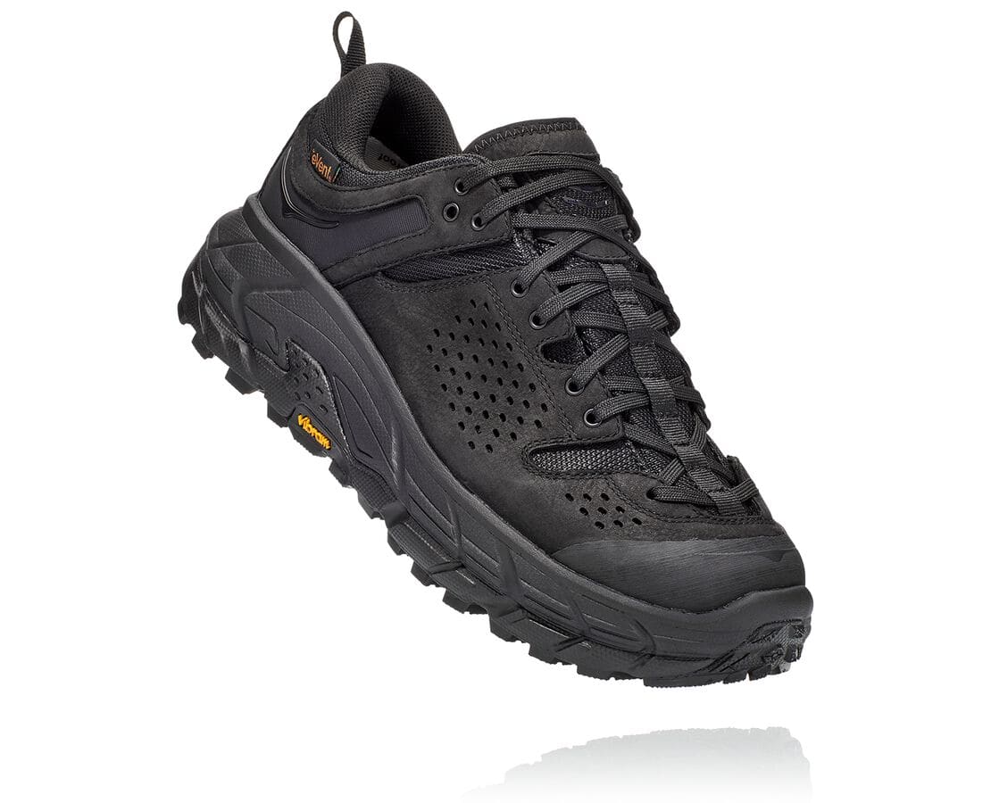 Hoka One One Tor Ultra Low Wp Jp Herren Trailrunning Schuhe Schwarz | (DE-5479NRPTG)